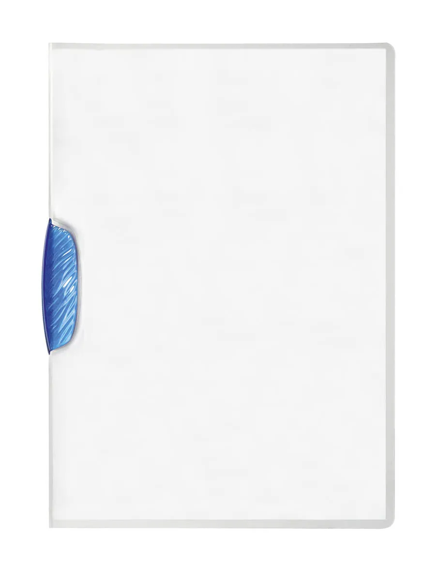 Cartella Color Swingclip Trasparenti Durable Blu/Azzurro
