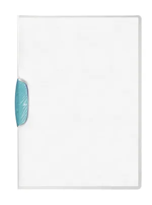 Cartella Color Swingclip Trasparenti Durable Celeste