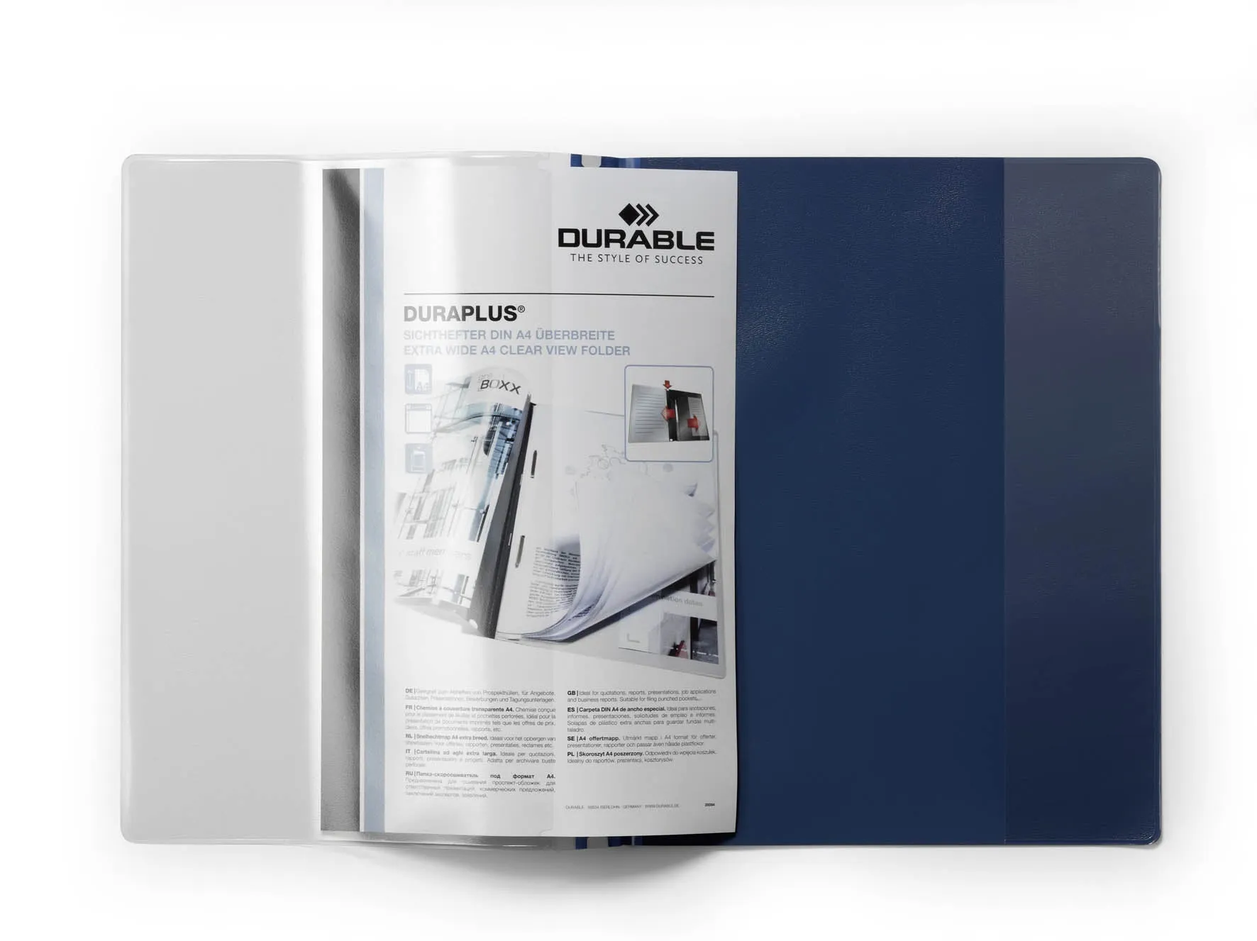 Cartellina ad Aghi Duraplus® Durable Blu