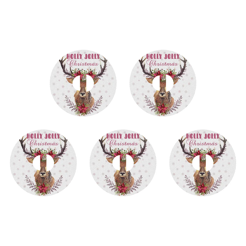 Christmas deer decorative adhesive patches - all devices.