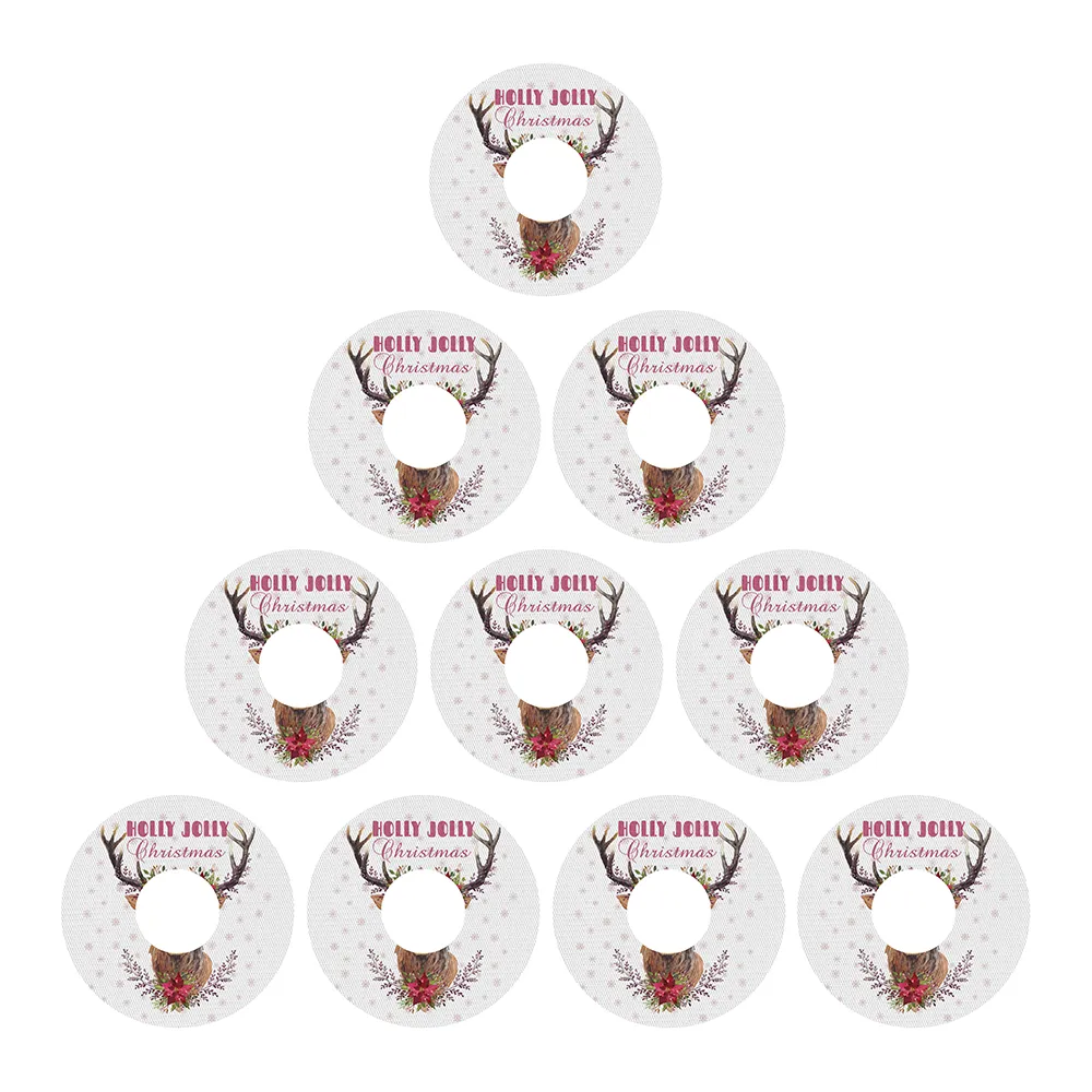 Christmas deer decorative adhesive patches - all devices.