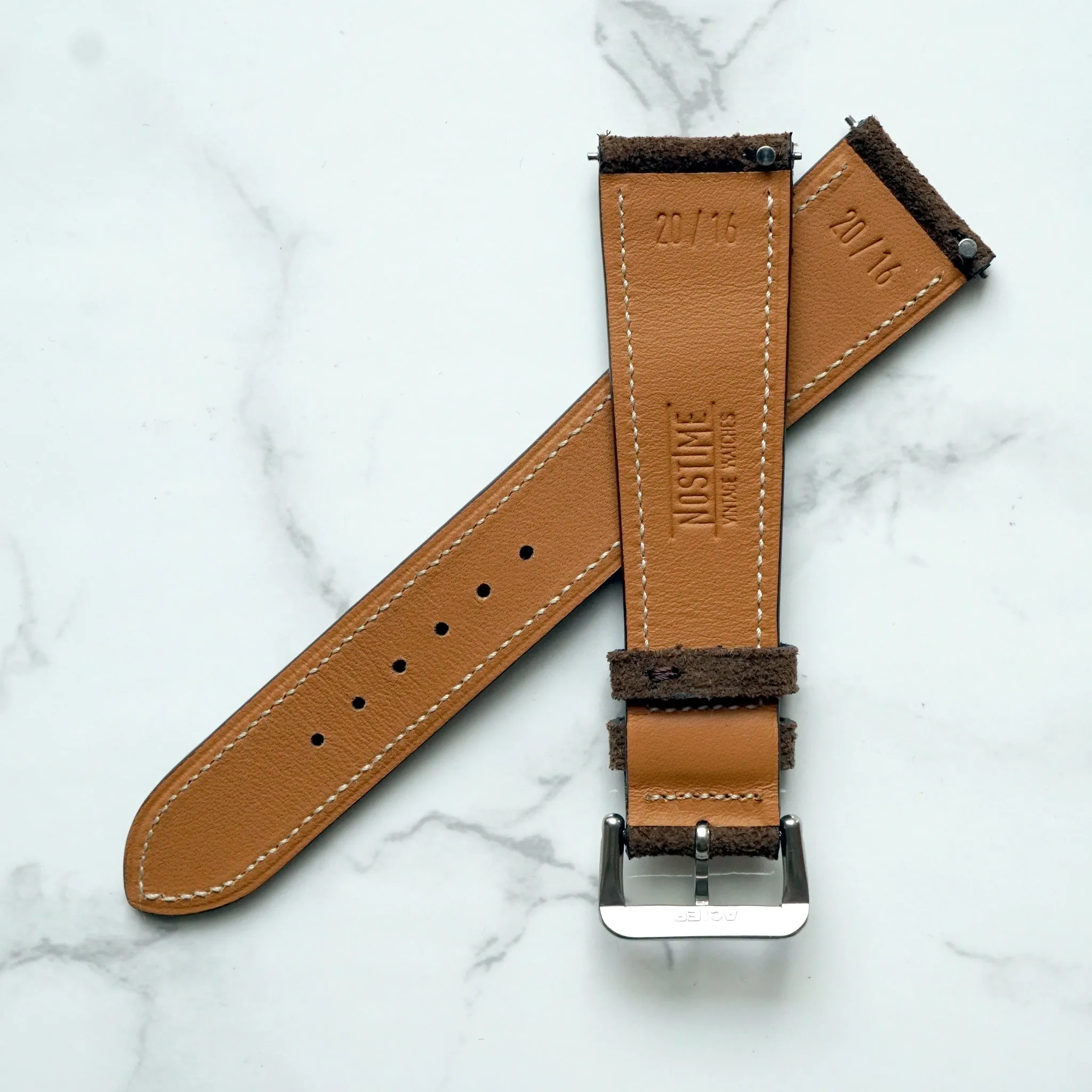 COCOA NUBUCK BOOT SUEDE STANDARD STRAP
