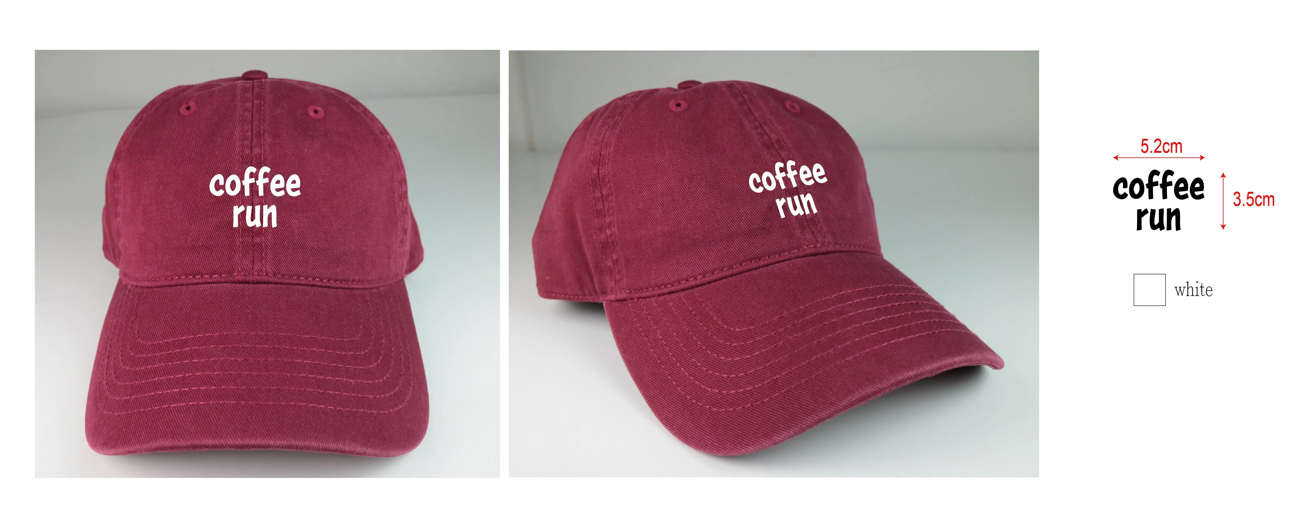 Coffee Run Baseball Hat