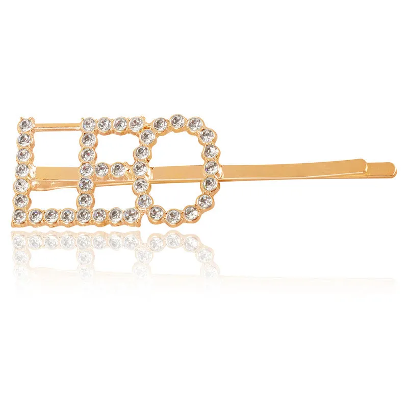 Combo Of 2 Leo Golden Silver Hairclip