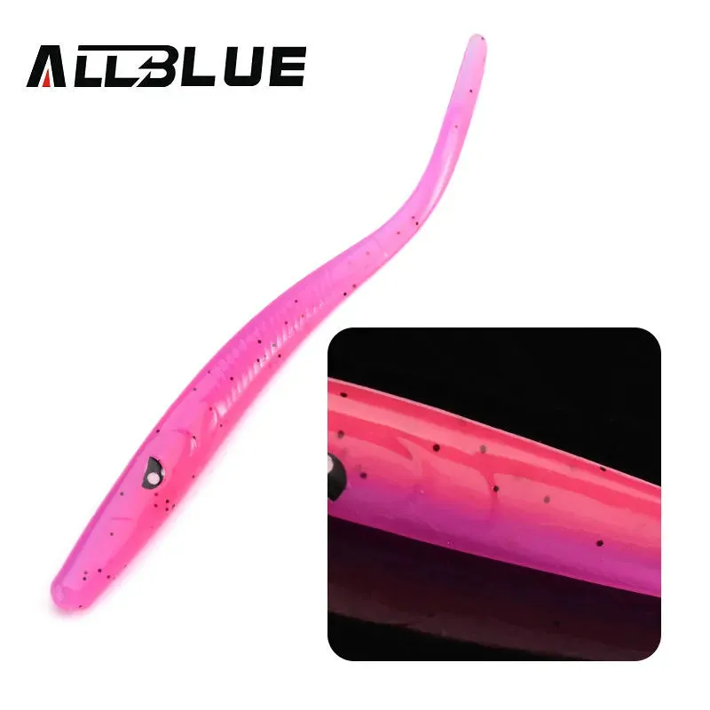 Crazy Slug 130mm 6pcs/bag Soft Fishing Lure Artificial Bait Silicone Worm Shad