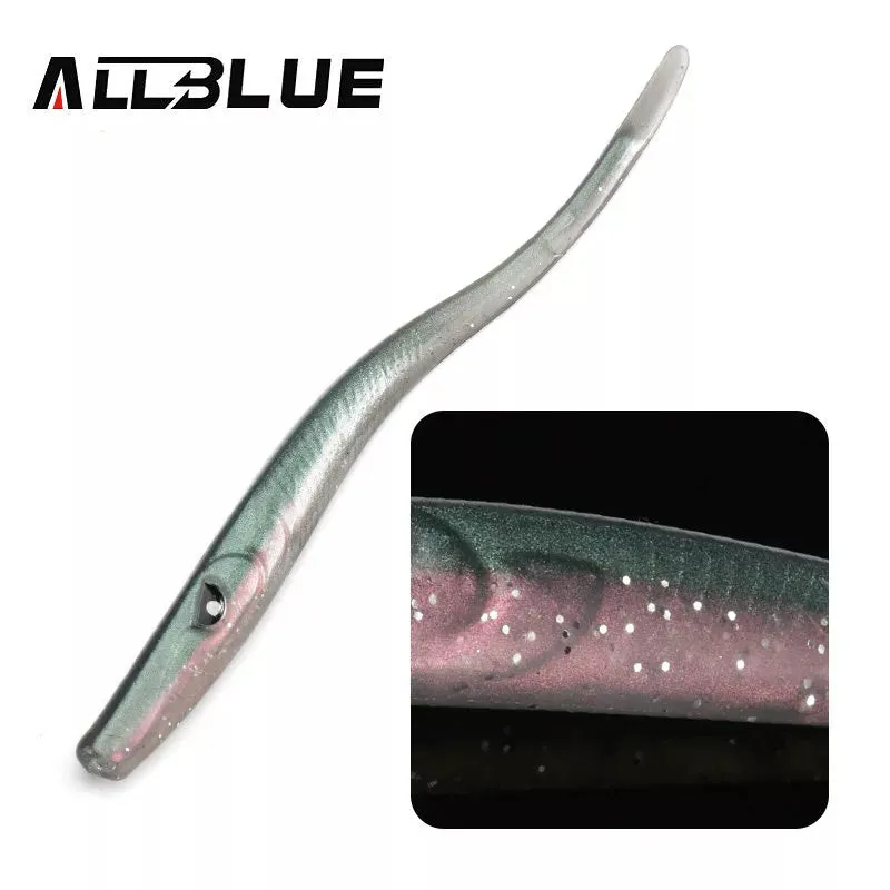 Crazy Slug 130mm 6pcs/bag Soft Fishing Lure Artificial Bait Silicone Worm Shad