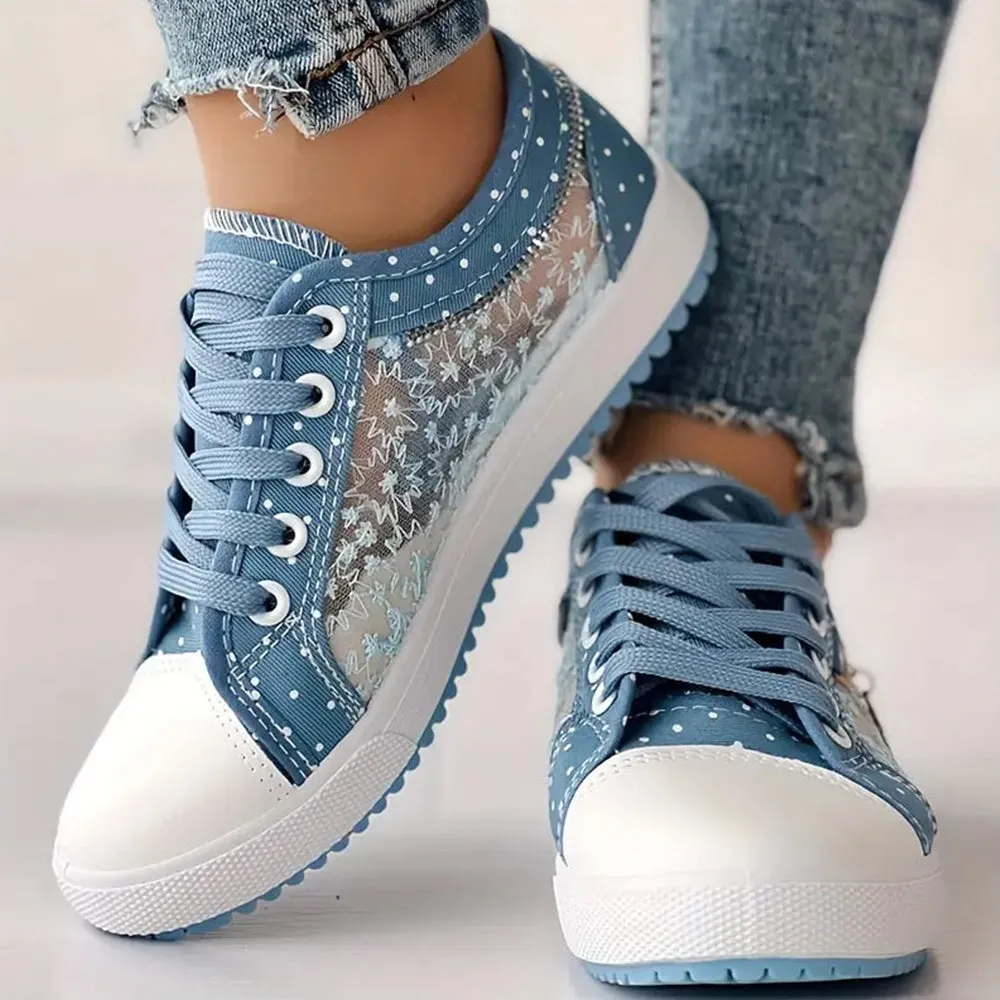 Debora | Stylish Lace-Up Sneakers