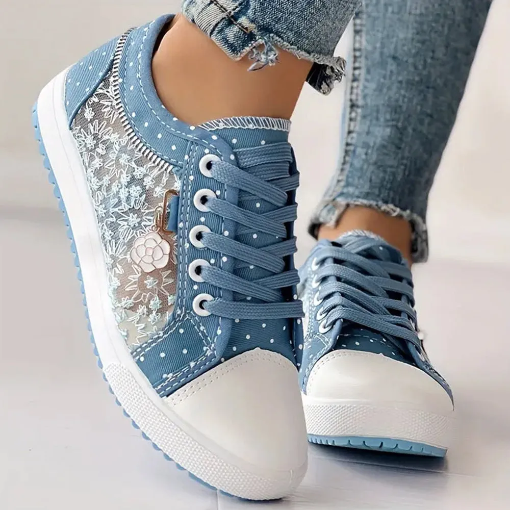 Debora | Stylish Lace-Up Sneakers