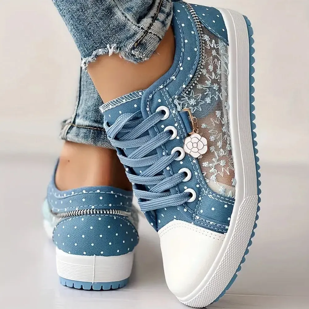 Debora | Stylish Lace-Up Sneakers
