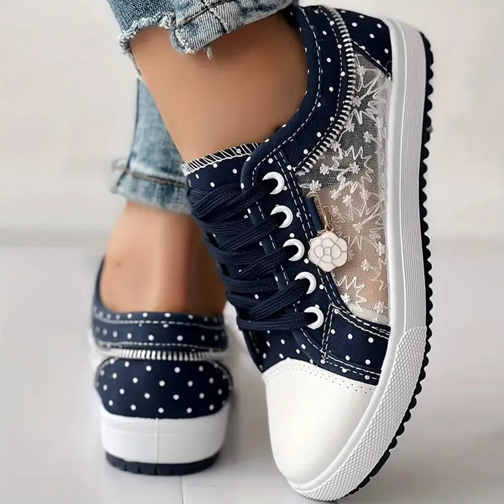 Debora | Stylish Lace-Up Sneakers