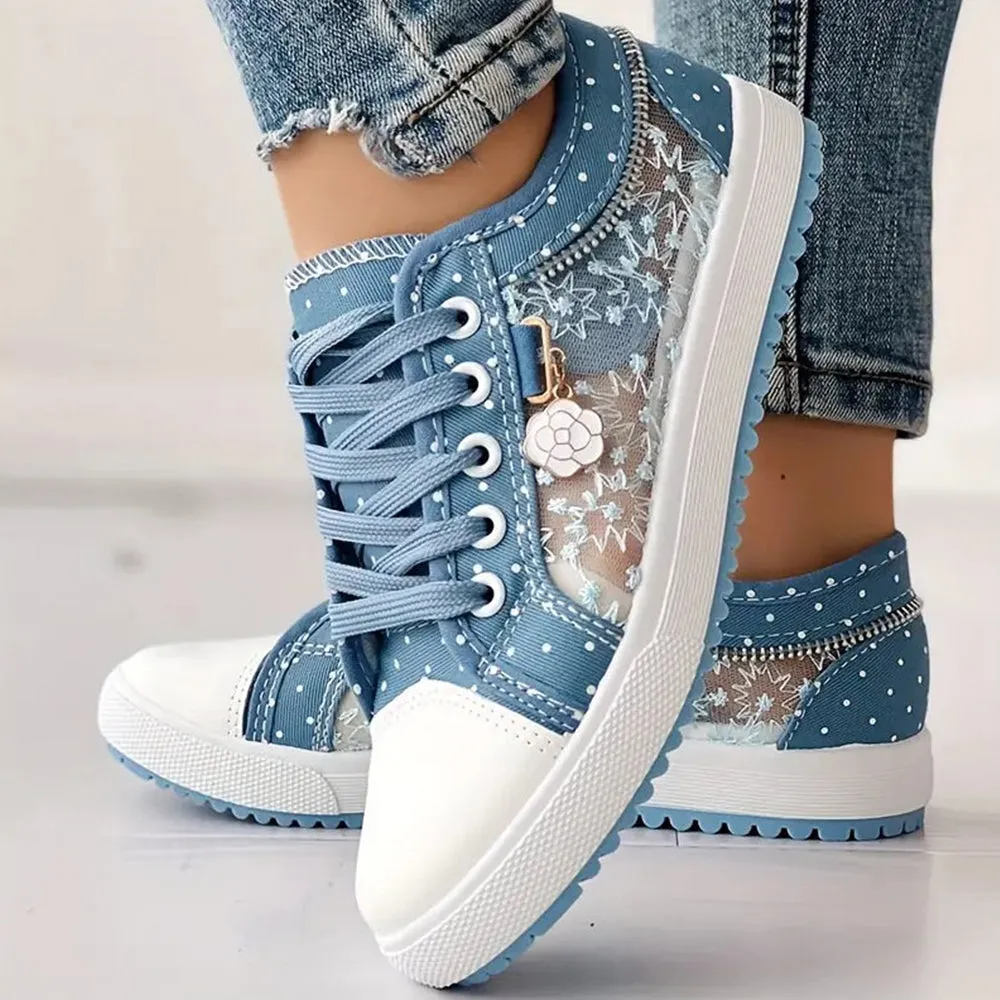 Debora | Stylish Lace-Up Sneakers