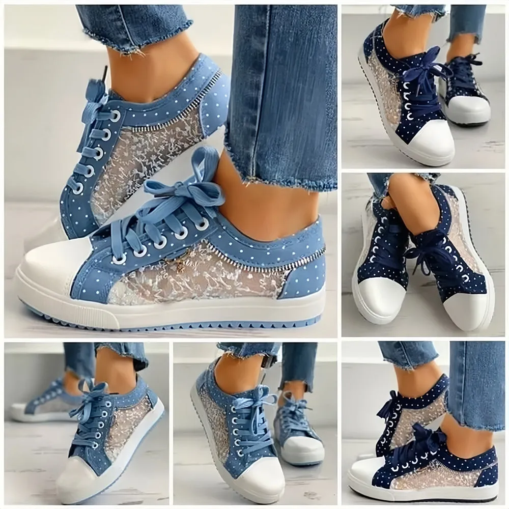 Debora | Stylish Lace-Up Sneakers