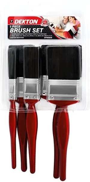 Dekton | 5 piece Paint Brush Set
