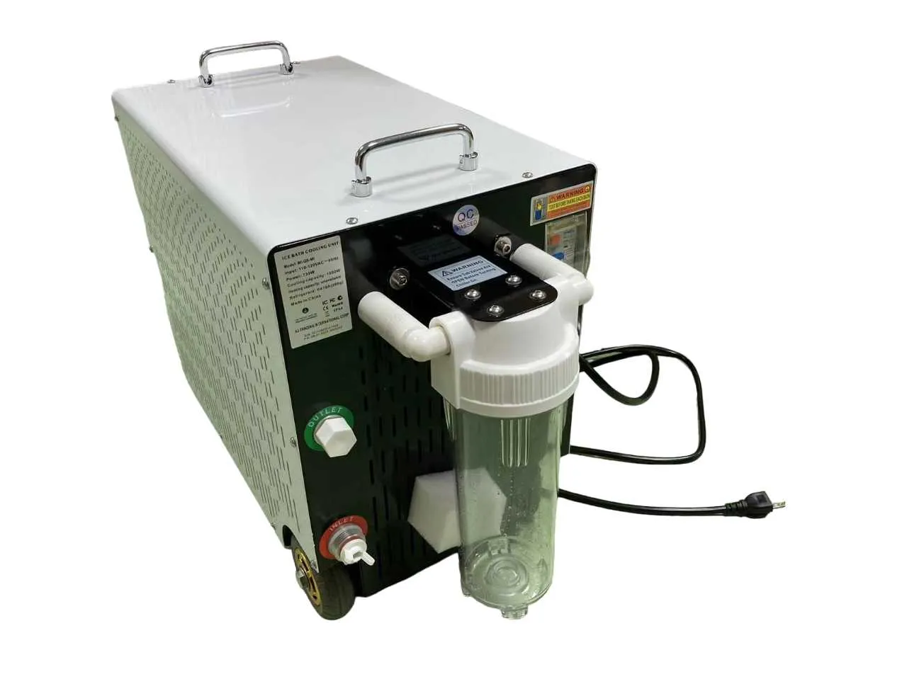 Deluxe Cold Plunge Dual Chiller   Heater