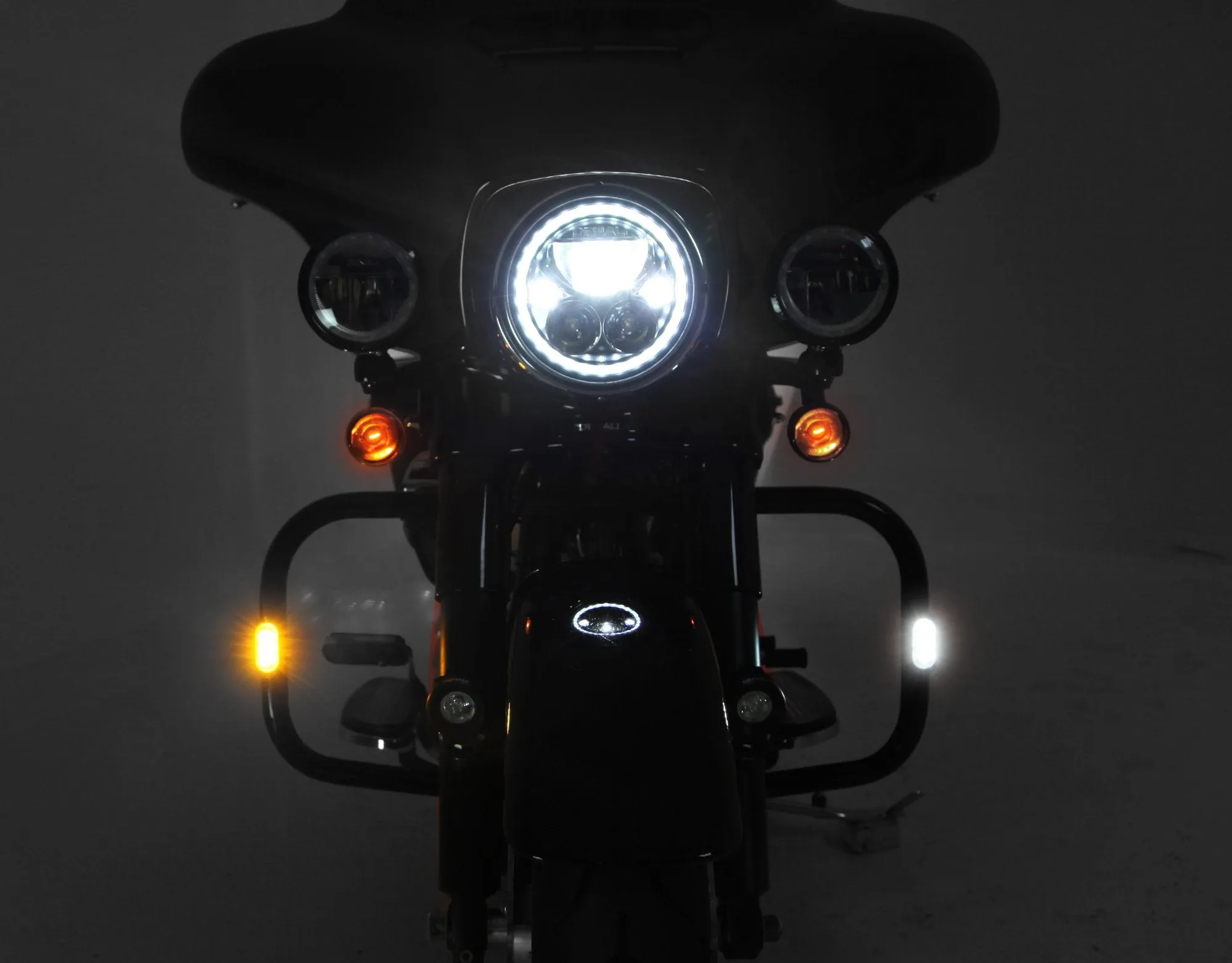 Denali T3 Light Mounts For Crashbars 21-38mm