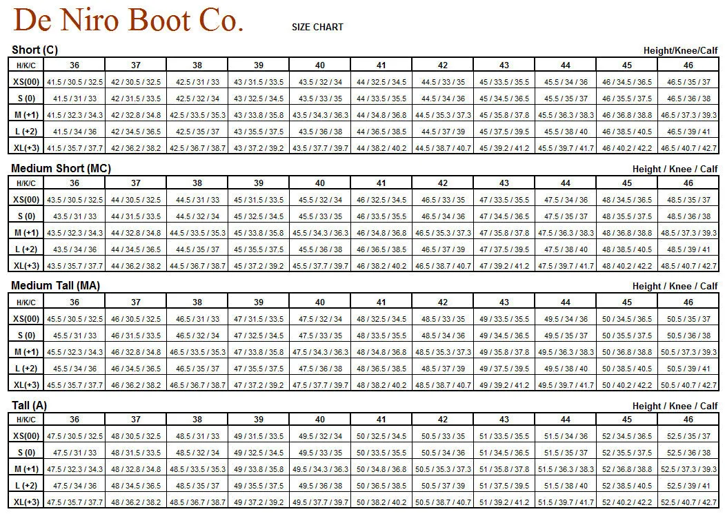Deniro Giulietta Tall Boot