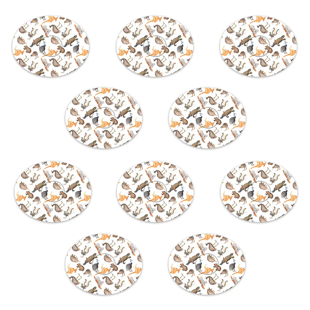 Dexcom Native Animals Design Patches 10 pack