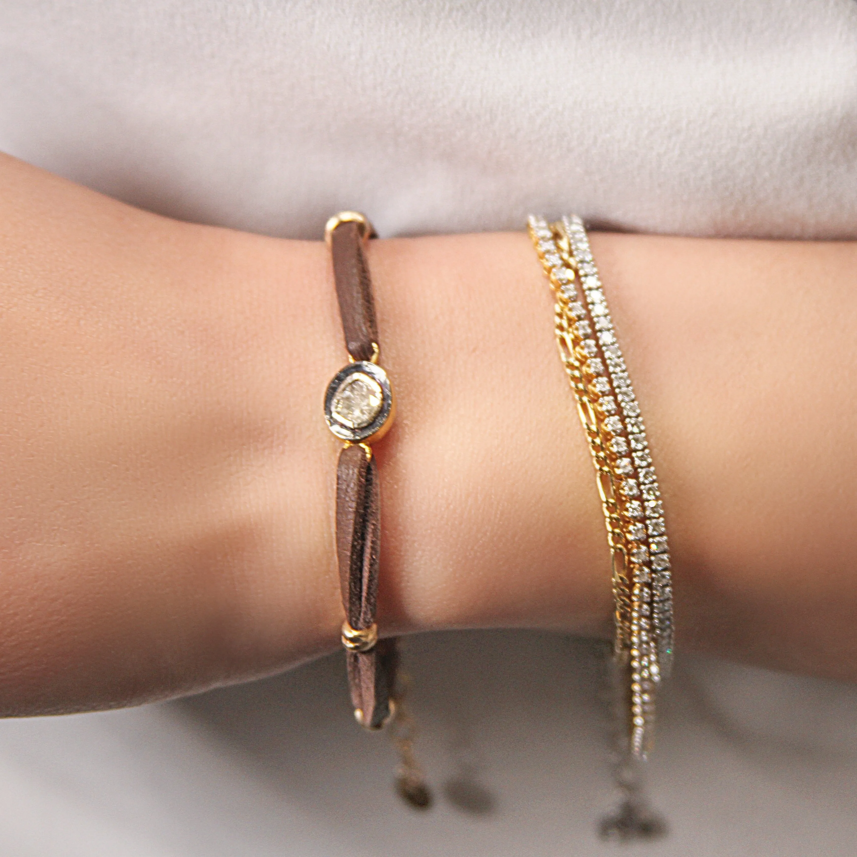 Diamond Polki Ora Bracelet