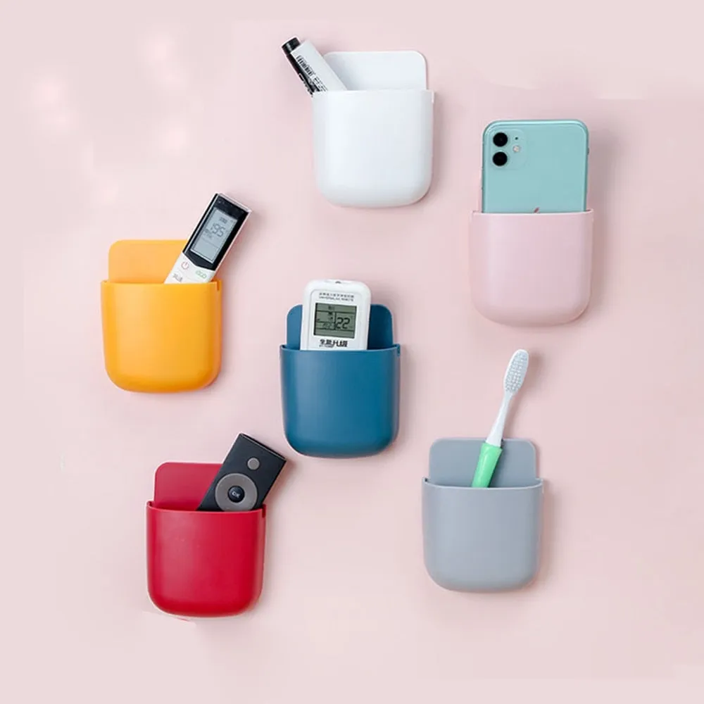 Durable Wall Adhesive Remove and Phone Holder Storage