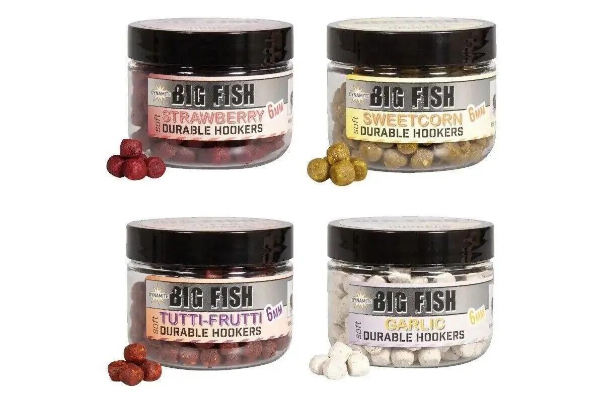 DYNAMITE BAITS BIG FISH DURABLE SOFT HOOKER PELLETS