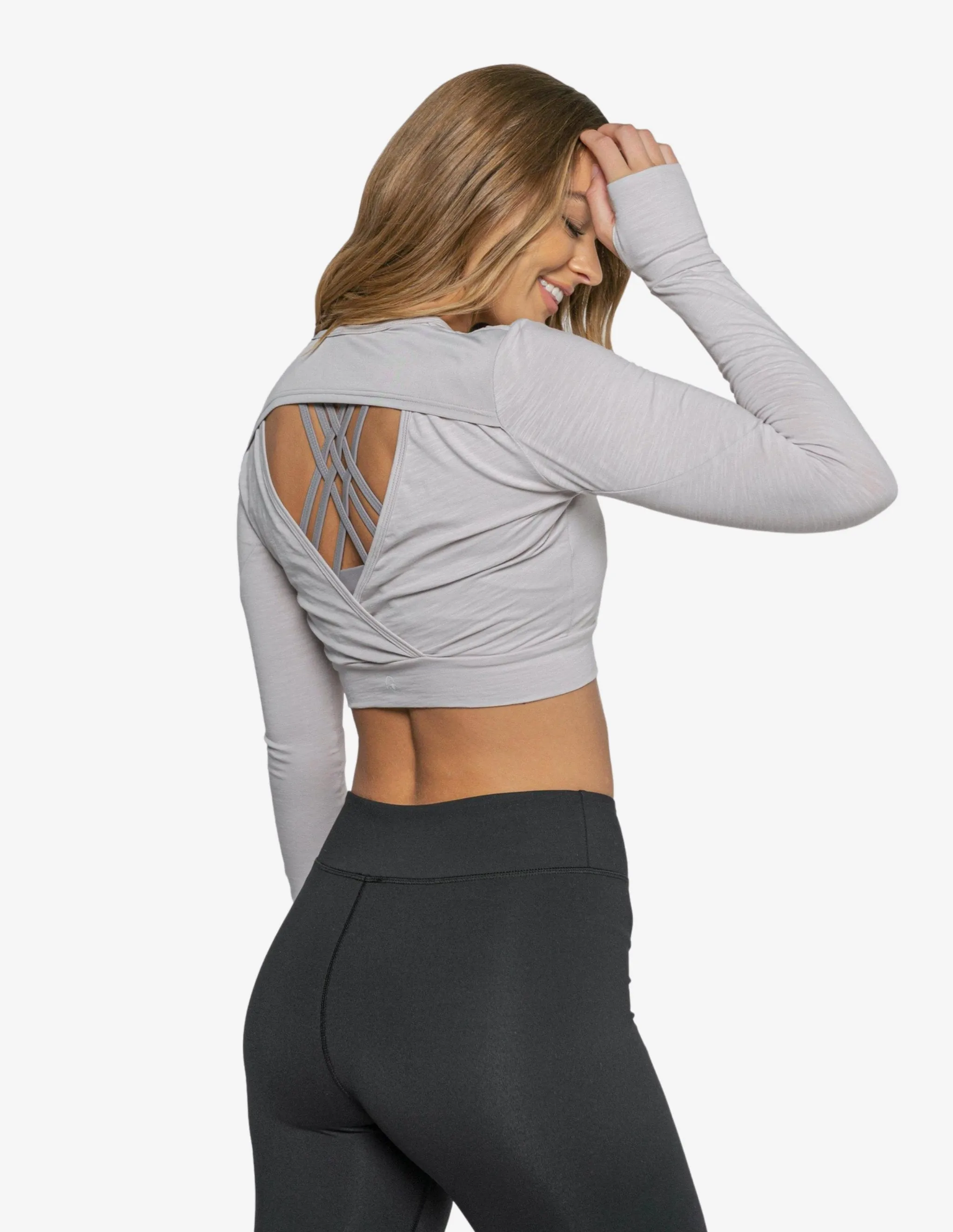 Easy Breezy Long Sleeve - Grey