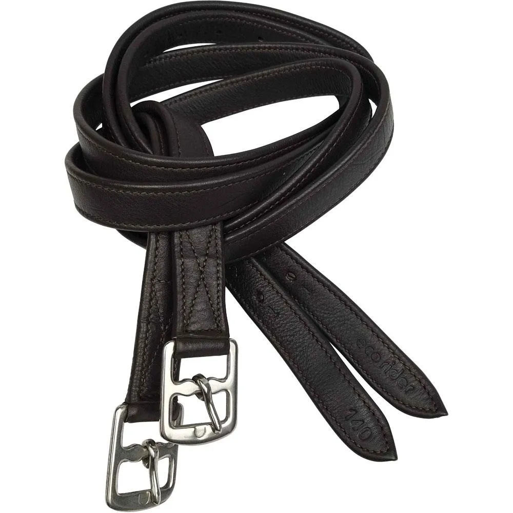 Eco Rider Anti-Stretch Leathers - Durable and Hypoallergenic Steel Fittings