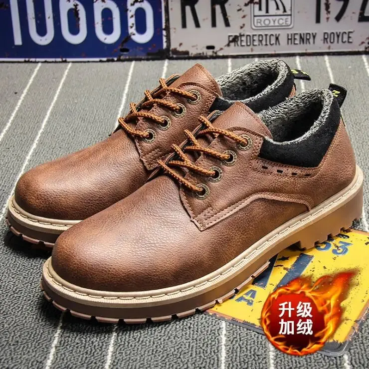 England Luxury Leather Shoes Men Formal Dress Fashion Oxfords Spring Autumn New Low-cut Lace-up Non-slip Outdoor Mens Shoes