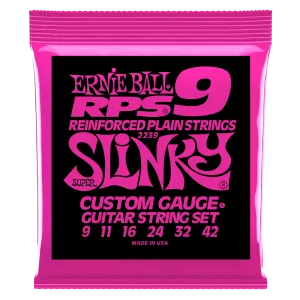 Ernie Ball Super Slinky RPS Nickel Wound Electric Guitar Strings - 9-42 Gauge