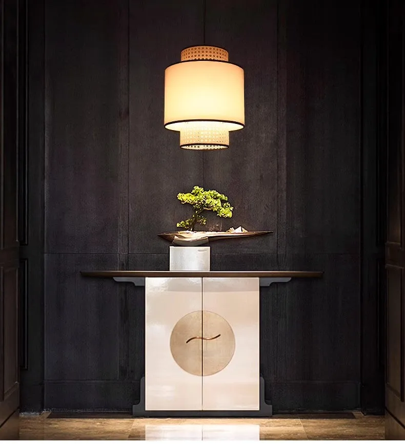 Fabric Pendant Light