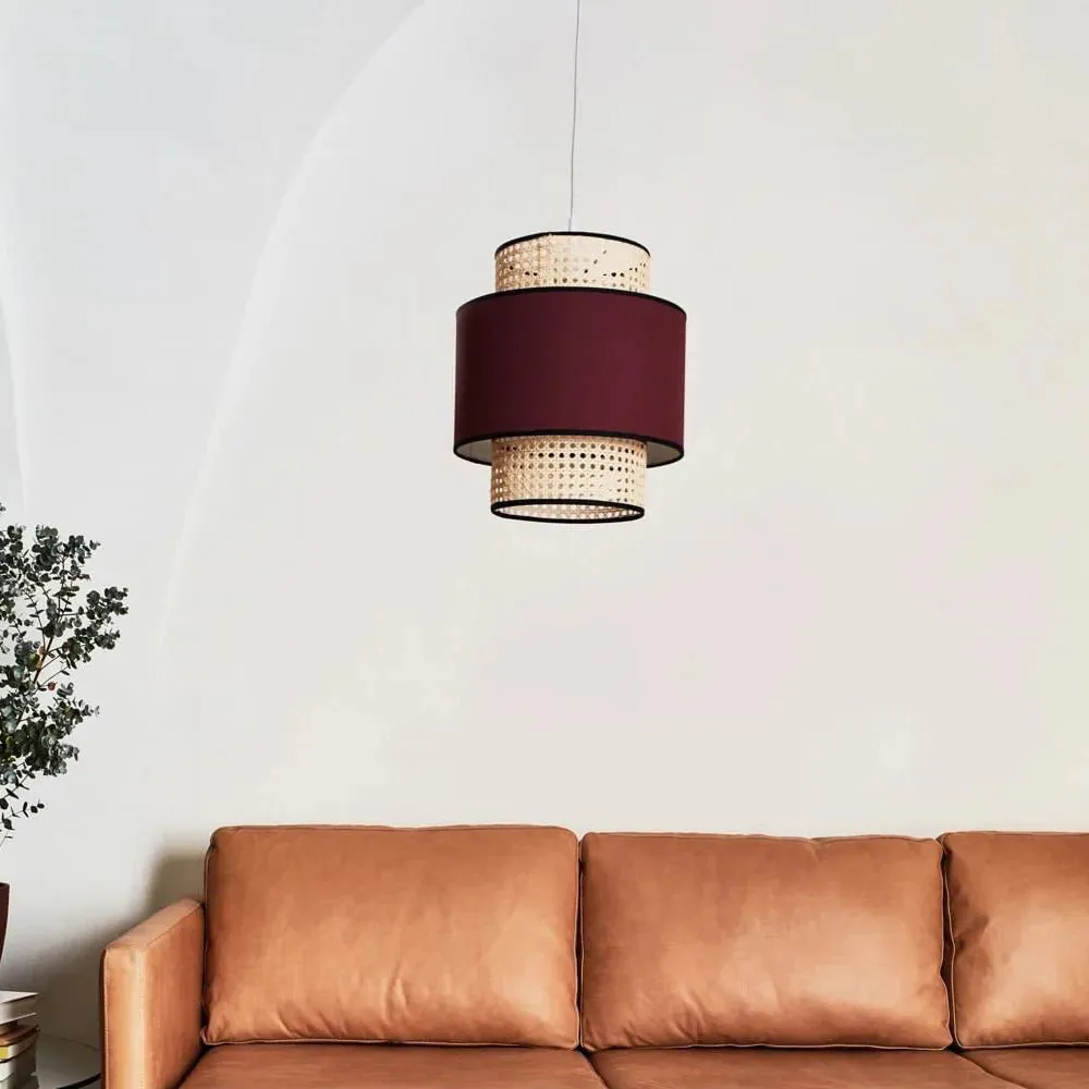 Fabric Pendant Light