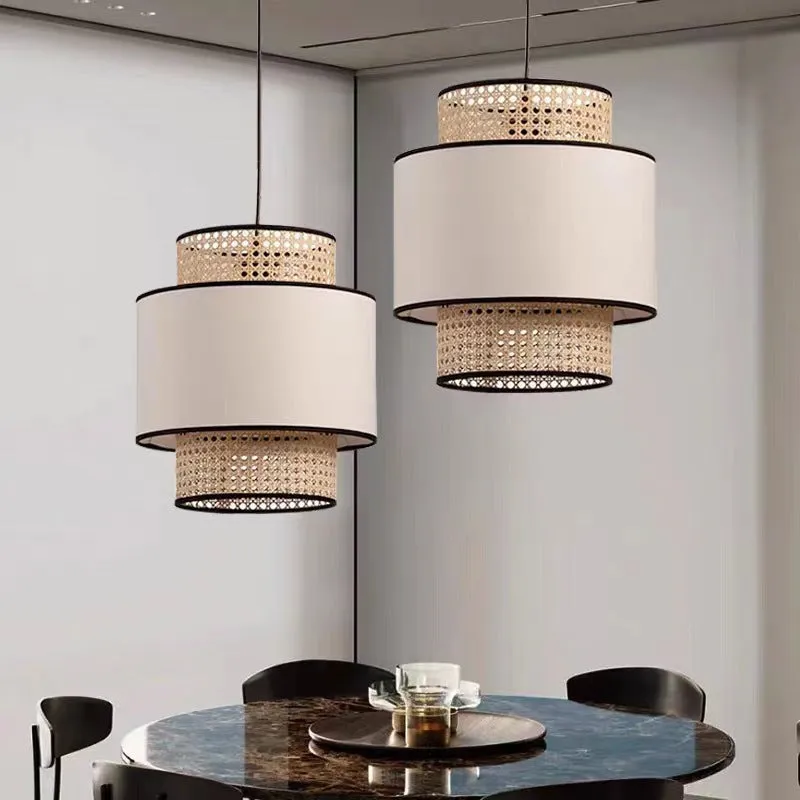 Fabric Pendant Light