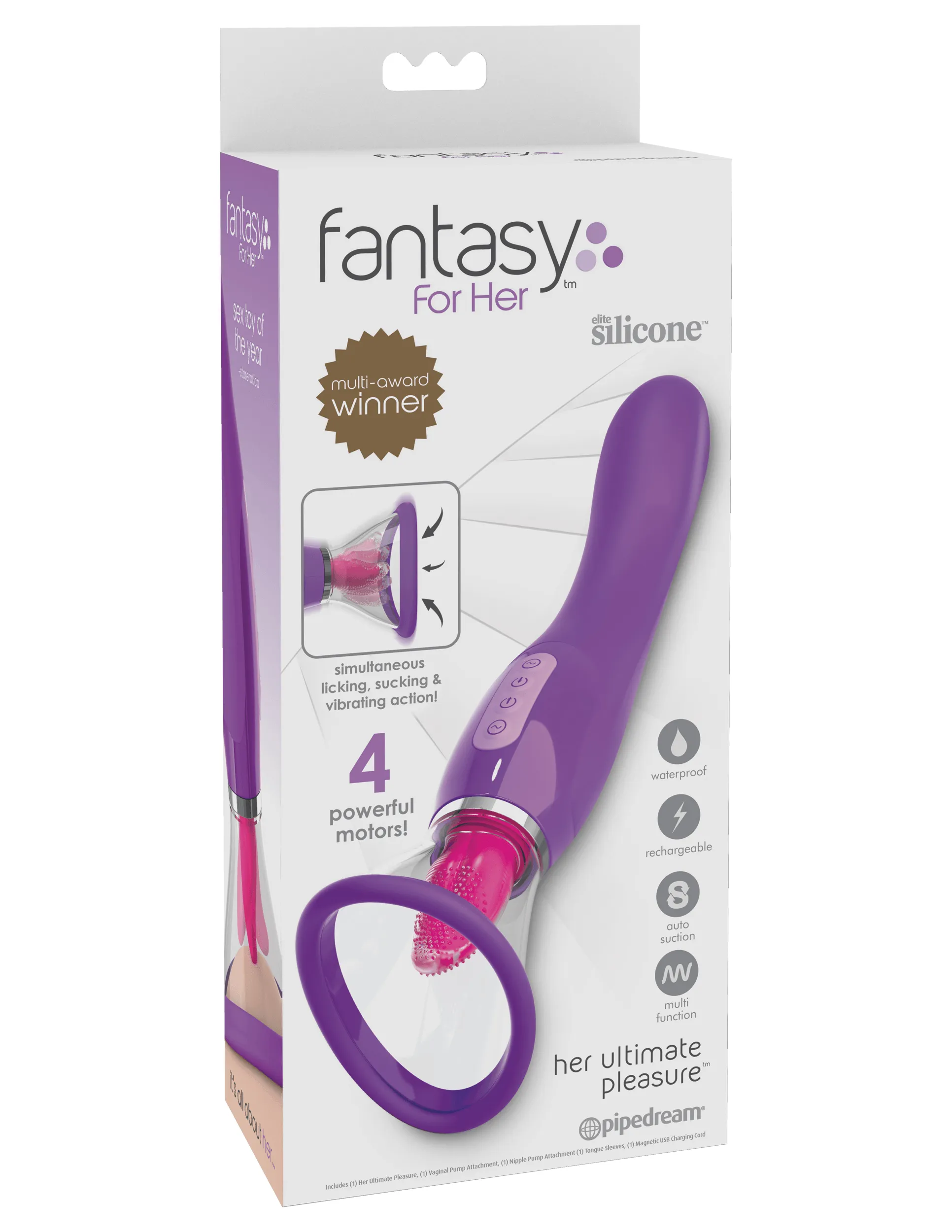 FANTASY FOR HER Ultimate Pleasure Vibrating Pump