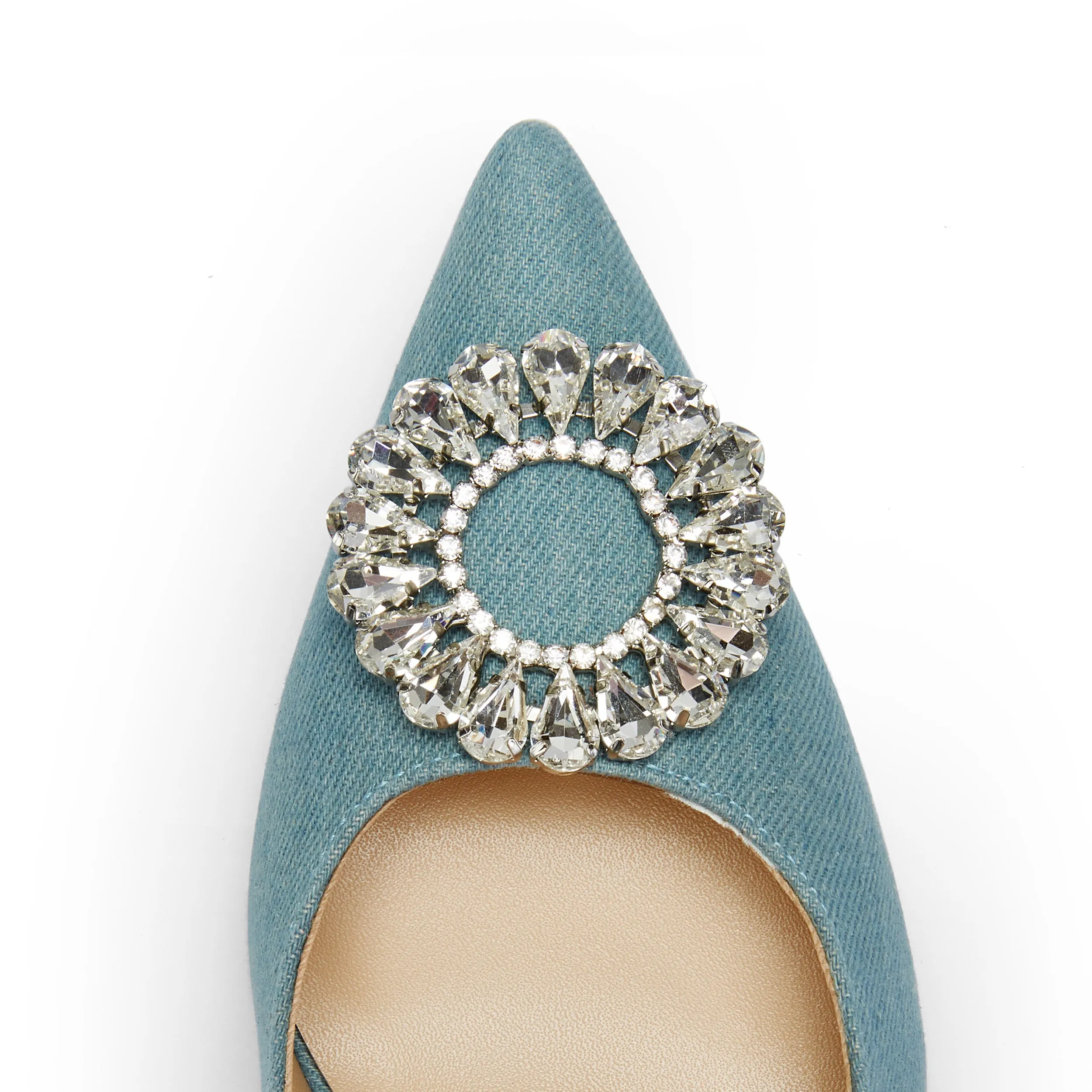 Florci Denim Pump Heels