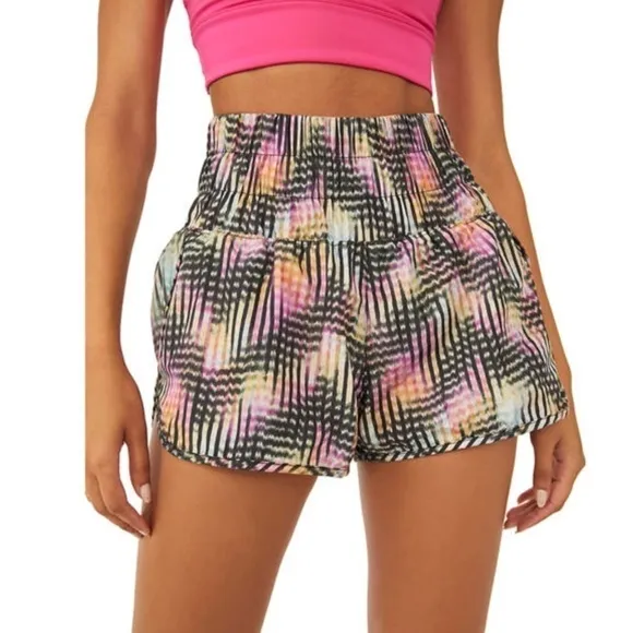 FP Movement The Way Home Printed Athletic Shorts