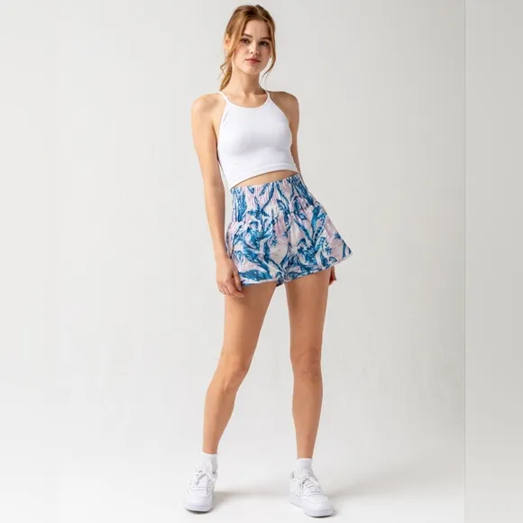 Free People FP Movement The Way Home Printed Shorts Bundle