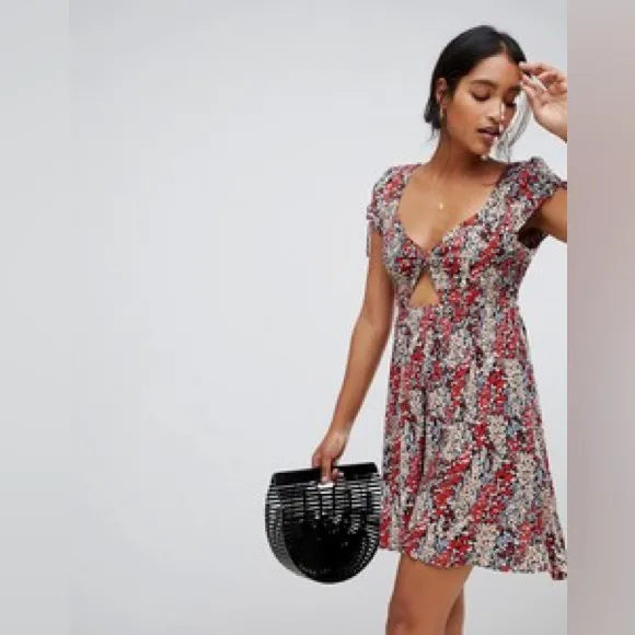 FREE PEOPLE Miss Right mini DRESS
