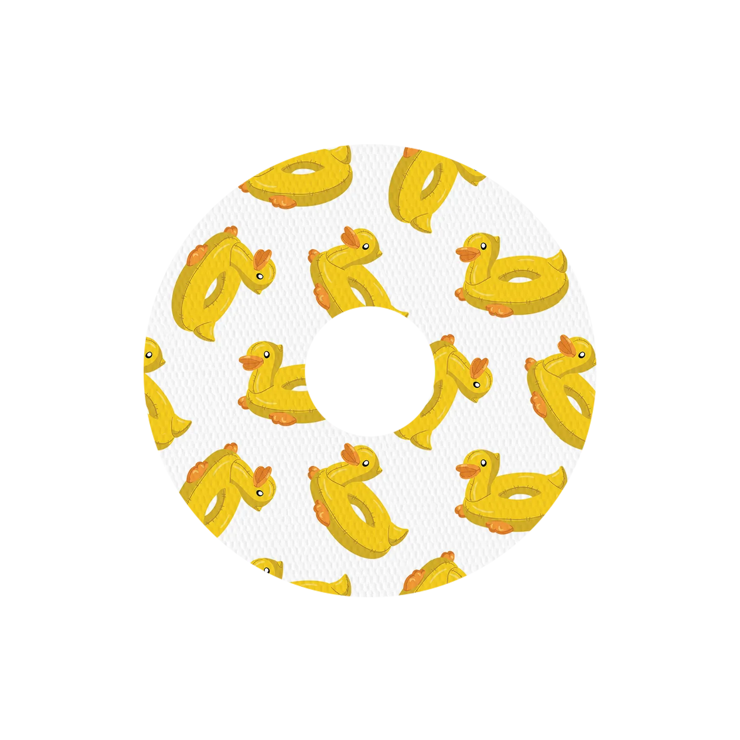Freestyle Libre Duck Swim Rings Design Patches