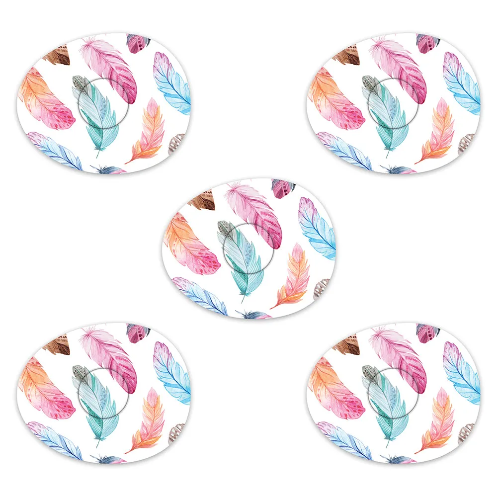 Freestyle Libre Feathers Design Patches