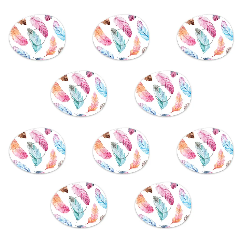 Freestyle Libre Feathers Design Patches