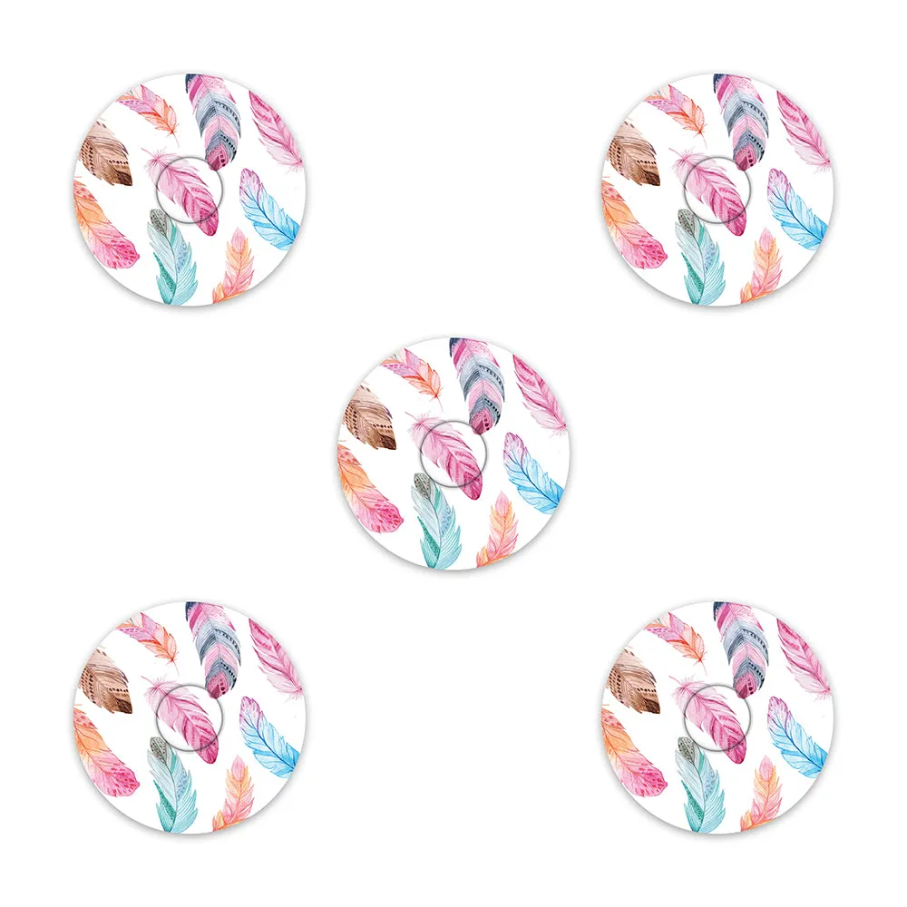 Freestyle Libre Feathers Design Patches