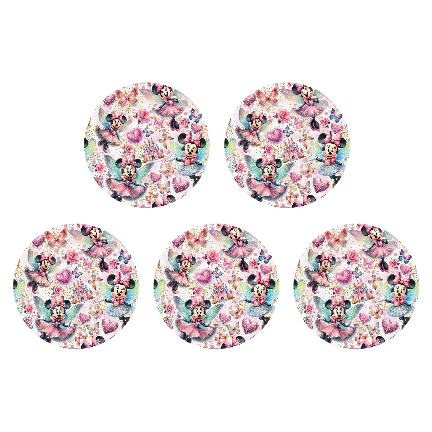 Freestyle Libre Minnie Fairy Princess Design Patches