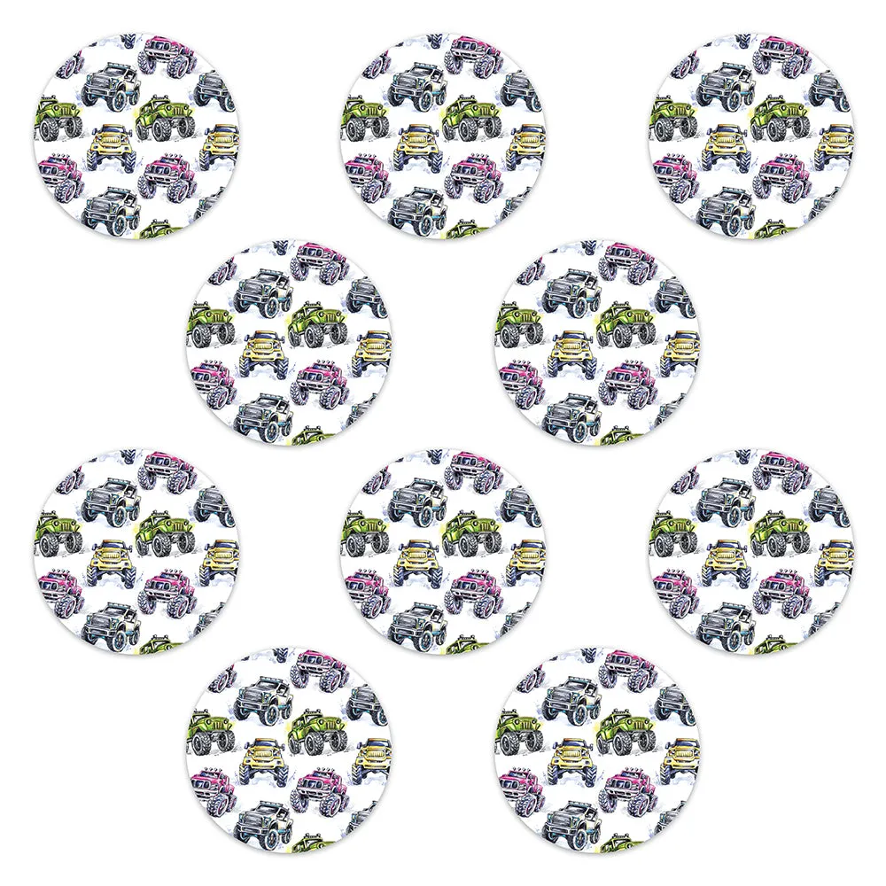 Freestyle Libre Monster Truck Design Patches