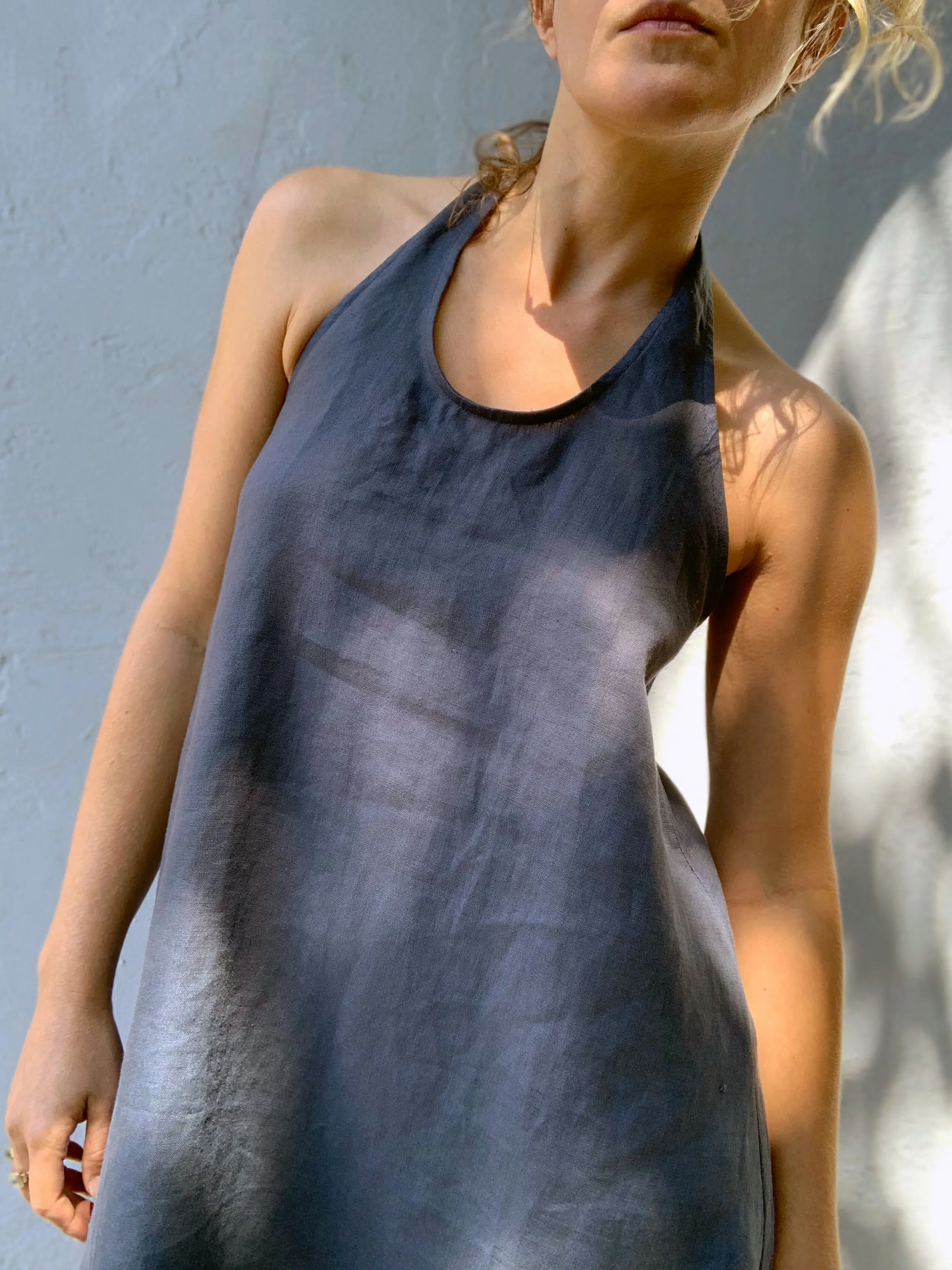 Gala Sundress | Slate Blue
