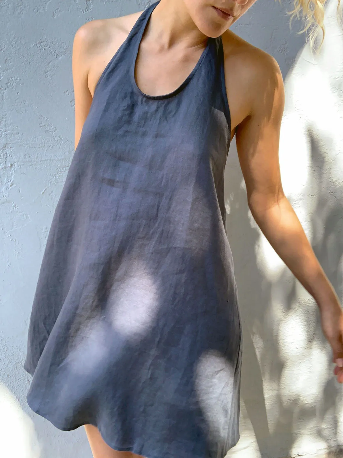 Gala Sundress | Slate Blue