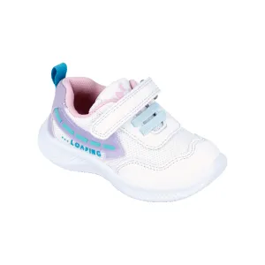 Garvalin Light Up Trainers Blanco Y Lila (White and Lilac)