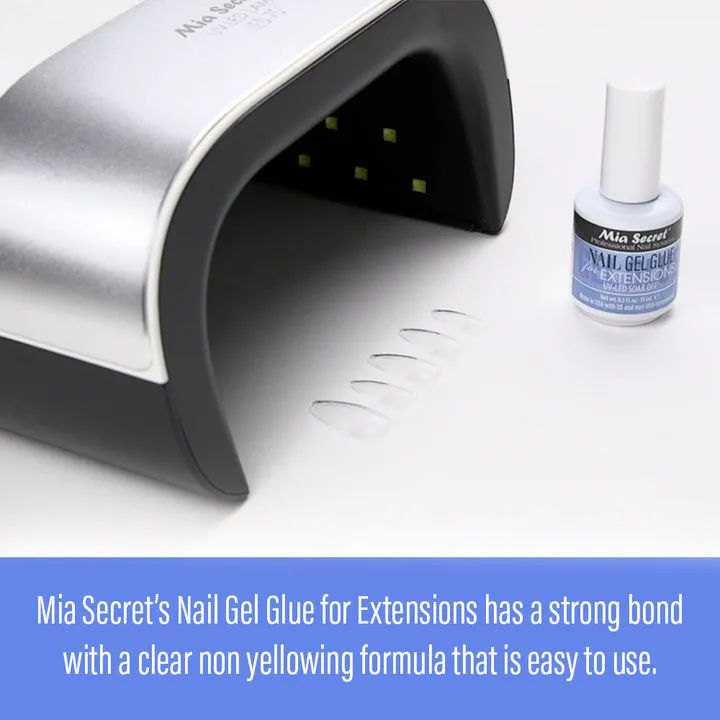 Gel Glue 0.5oz - For Soft Gel Tips