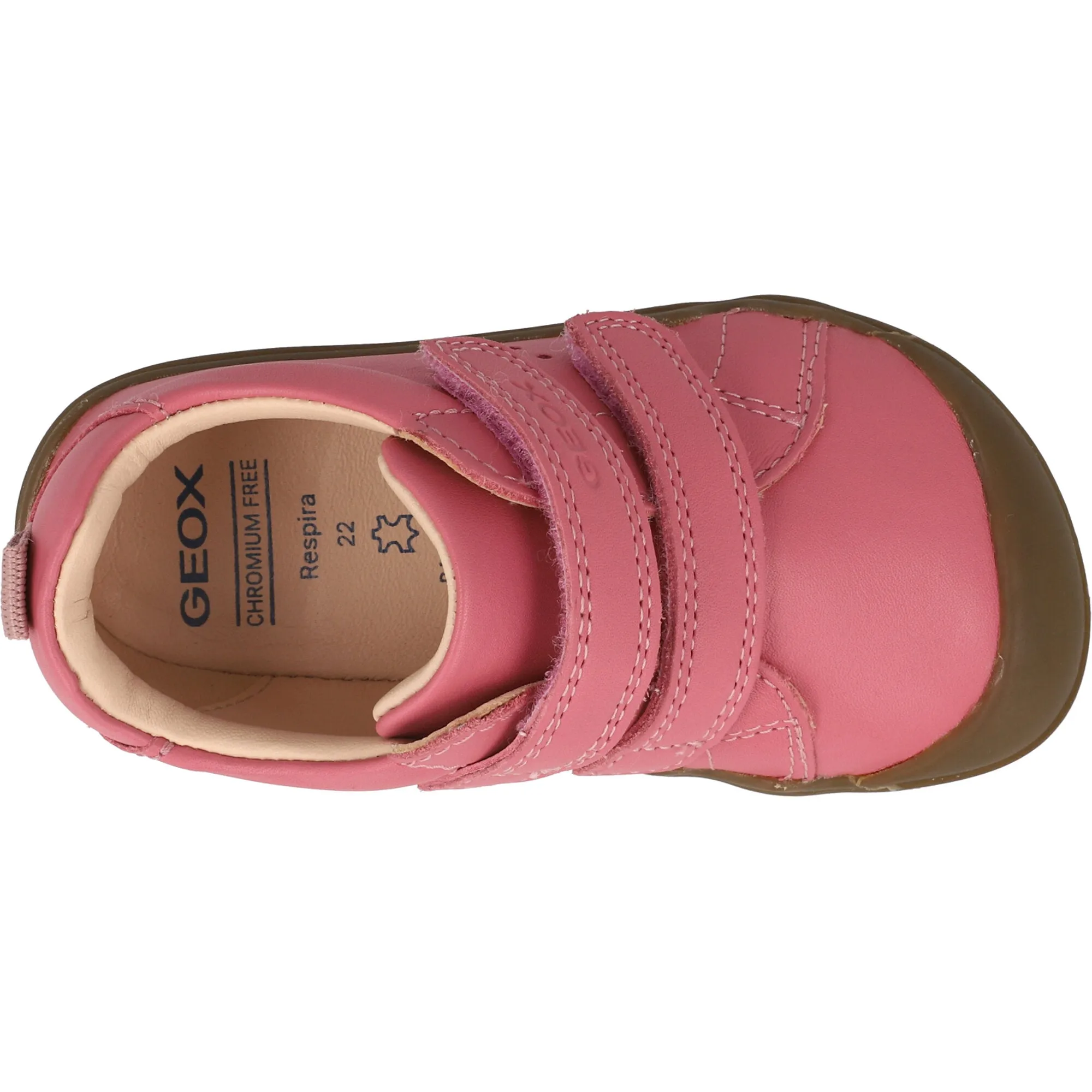Geox Steppieup Dark Pink Baby Sneakers
