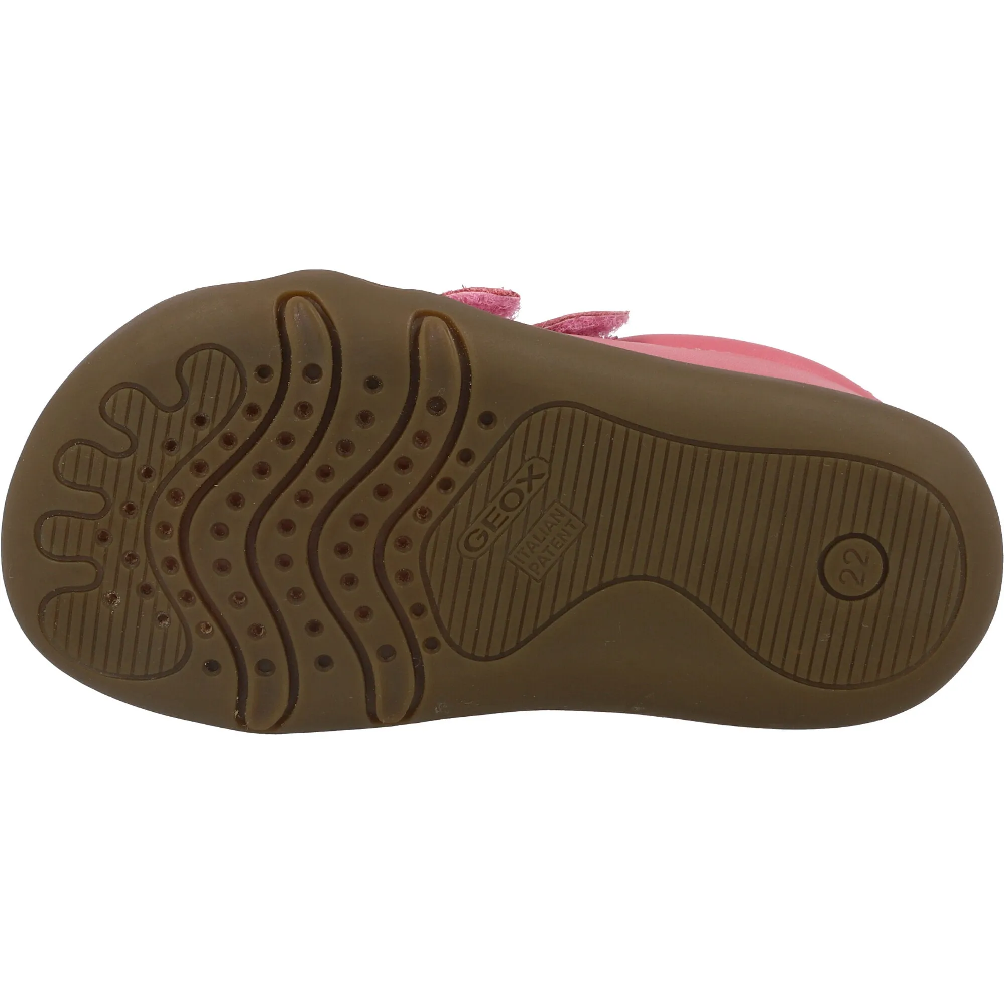 Geox Steppieup Dark Pink Baby Sneakers