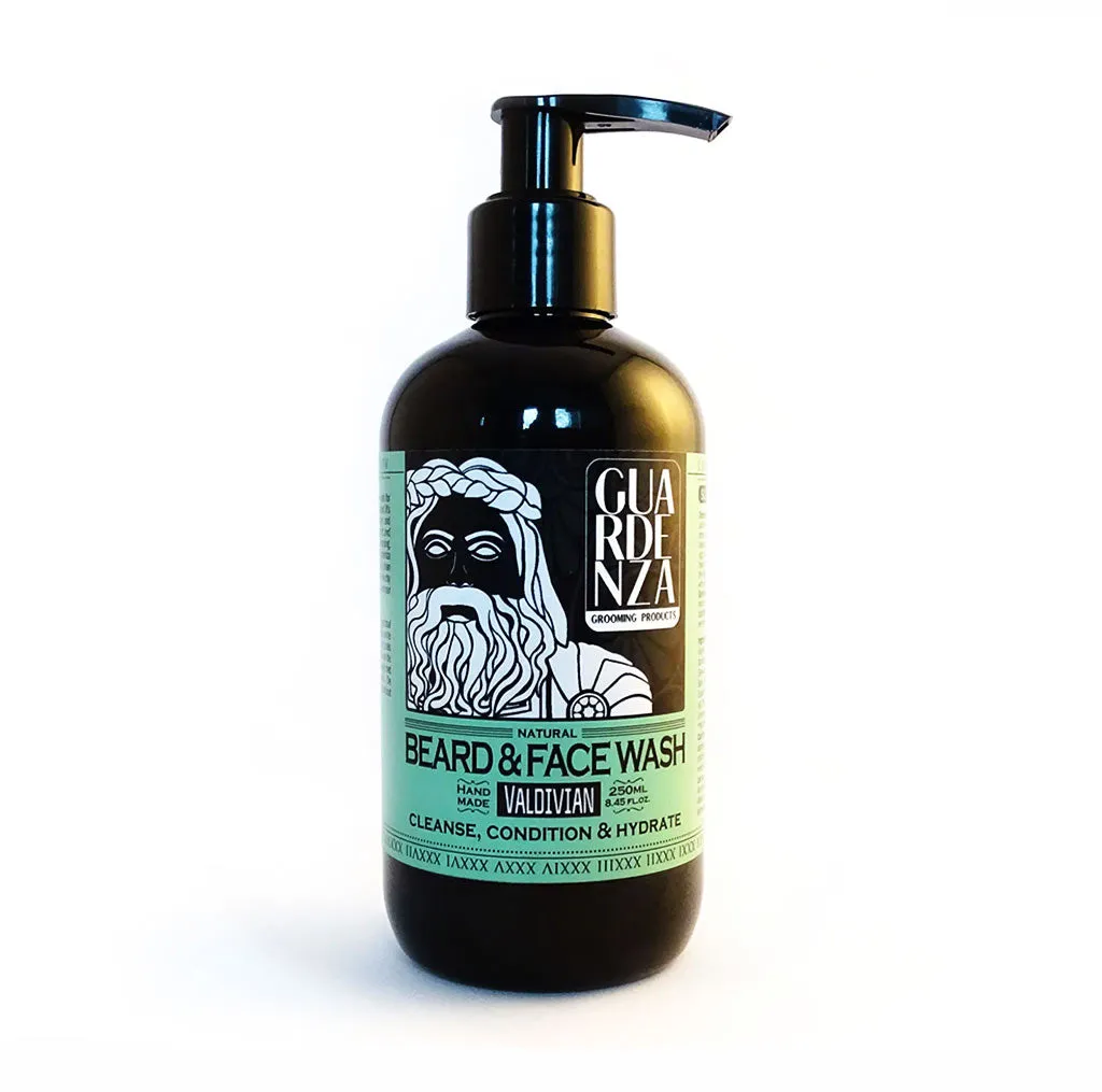 Guardenza, Beard and Face Wash, Valdivian (250ml)