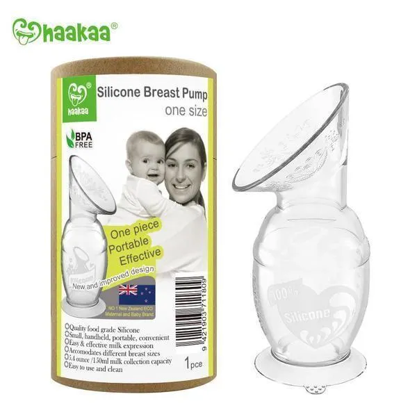 Haakaa Generation 2 Silicone Breast Pump with Suction Base 100ml
